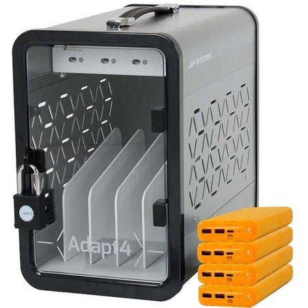 JAR Systems Adapt4 USB-C Charging Station with Active Charge Upgrade - A4USBC2YPBYL