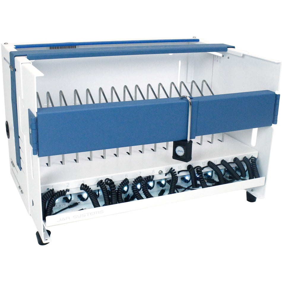 JAR Systems Essential 16 Charging Station with a 16-Port USB-C Quick-Sense Hub - CS-1610-USBC