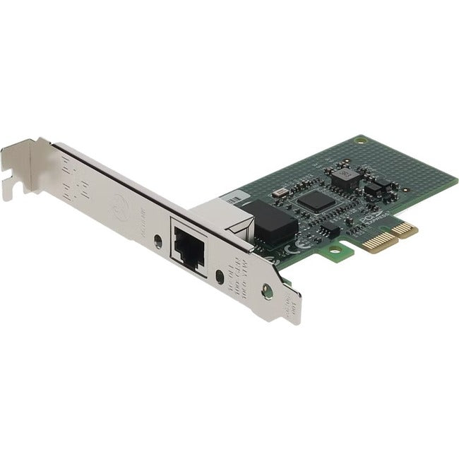 AddOn 10/100/1000Mbs Single RJ-45 Port 100m PCIe 2.0 x1 Network Interface Card - ADD-PCIE-1RJ45-2P1