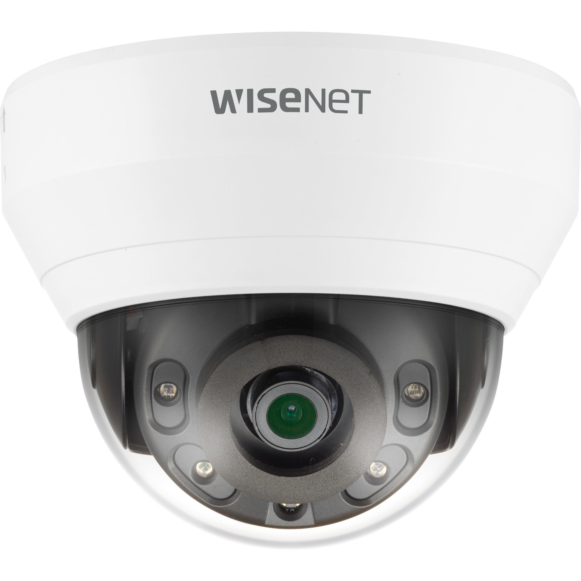 Wisenet QND-6012R1 2 Megapixel Indoor/Outdoor Full HD Network Camera - Color - Dome - White - QND-6012R1