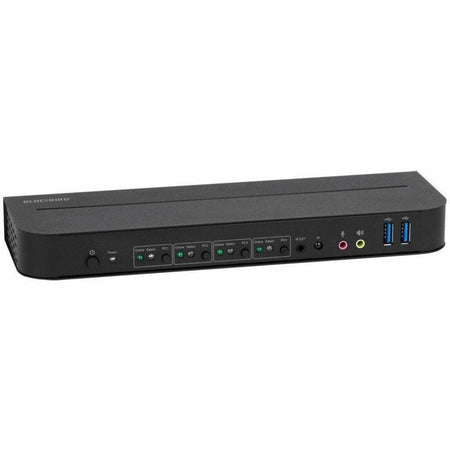 Monoprice Blackbird 4K60 4x1 KVM Switch with DisplayPort 1.4 and USB 3.0, Supports HDR, HDCP 2.2, YCbCr 4:4:4 - 42646