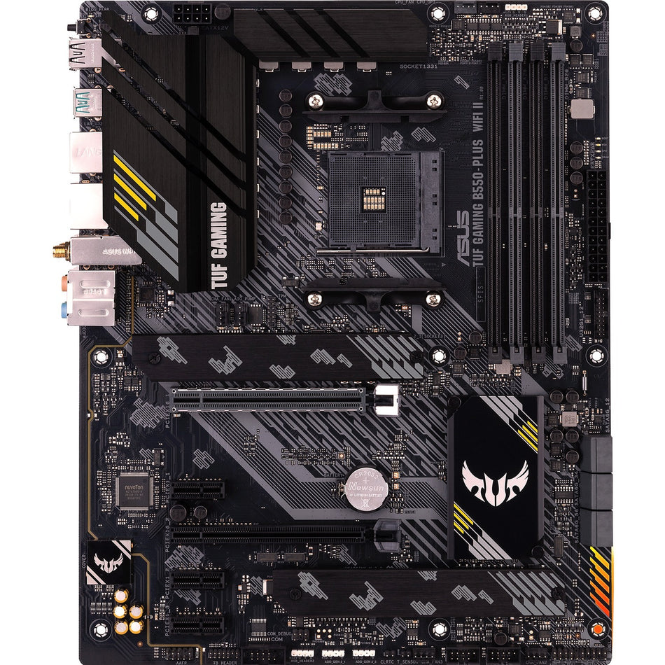 TUF GAMING B550-PLUS WIFI II Gaming Desktop Motherboard - AMD B550 Chipset - Socket AM4 - ATX - TUF GAMING B550-PLUS WIFI II