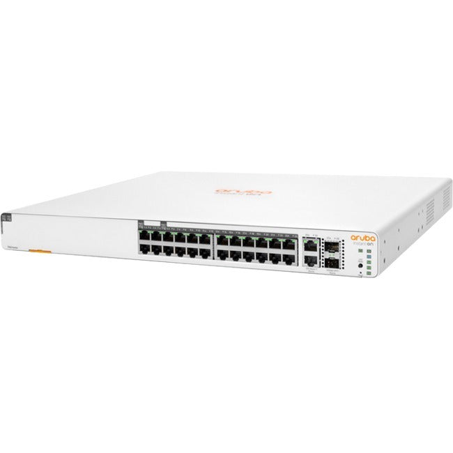 HPE Networking Instant On Switch 20p Gigabit CL4 4p Gigabit CL6 PoE 2p 10GBT 2p SFP+ 370W 1960 - JL807A#ABA