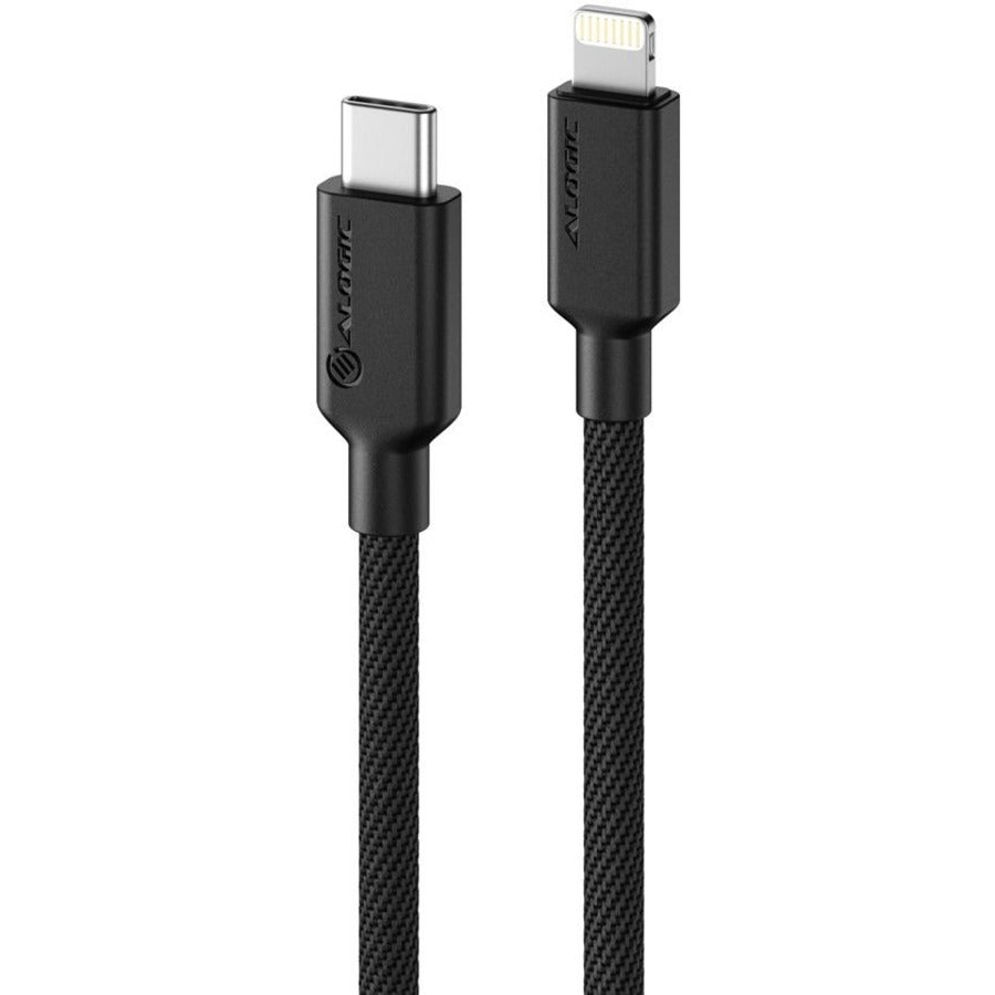 ALOGIC Elements PRO USB-C to Lightning 1m Cable - Black - ELPC8P01-BK