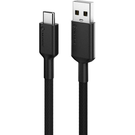 ALOGIC Elements PRO USB-C to USB-A Cable - Male to Male - 1m - USB 2.0 - 3A - 480Mbps - Black - ELPCA201-BK