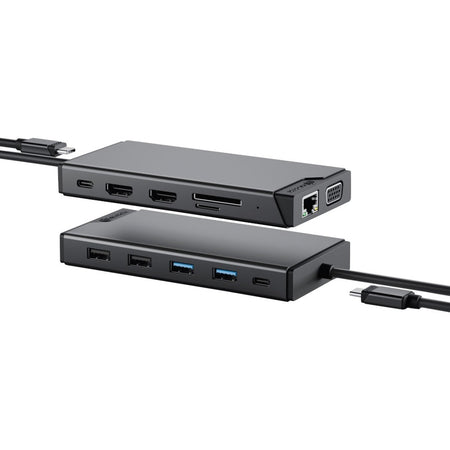 Alogic MV2 USB-C Dual Display DP Alt Mode Docking Station - DUCDMV2