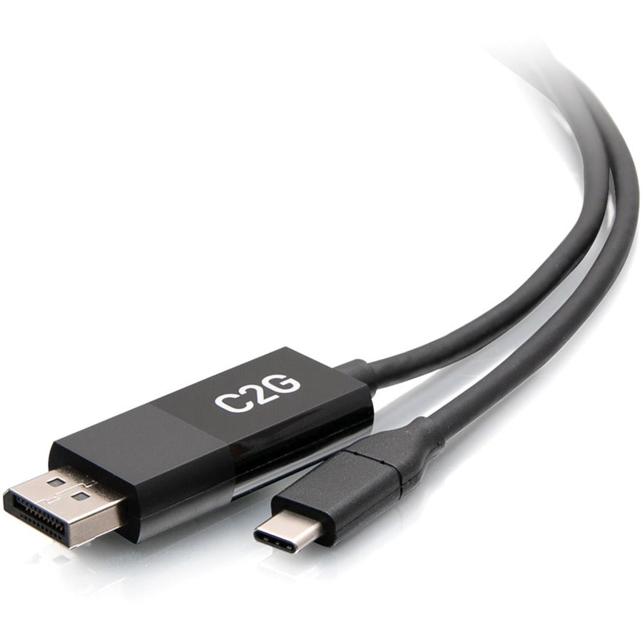 C2G 6ft USB C to DisplayPort Adapter - USB C to DP Adapter Cable - 4K 60Hz - M/M - C2G54475