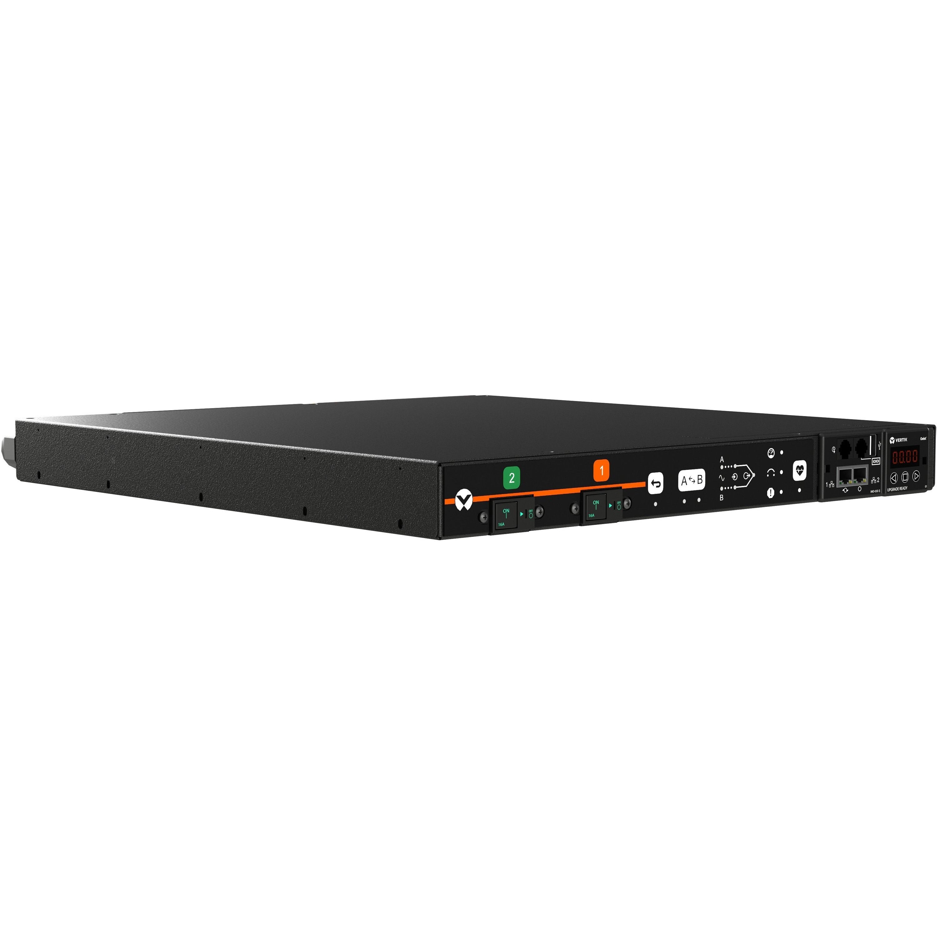 Vertiv Geist RTS VA4G9100 - Rack Transfer Switch| RPDU| (12) Combination C13/C19 - VA4G9100