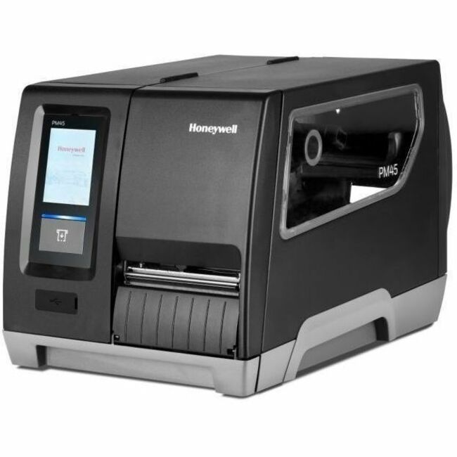 Honeywell PM45A Direct Thermal/Thermal Transfer Printer - Monochrome - Label Print - Ethernet - US - PM45A00000000211