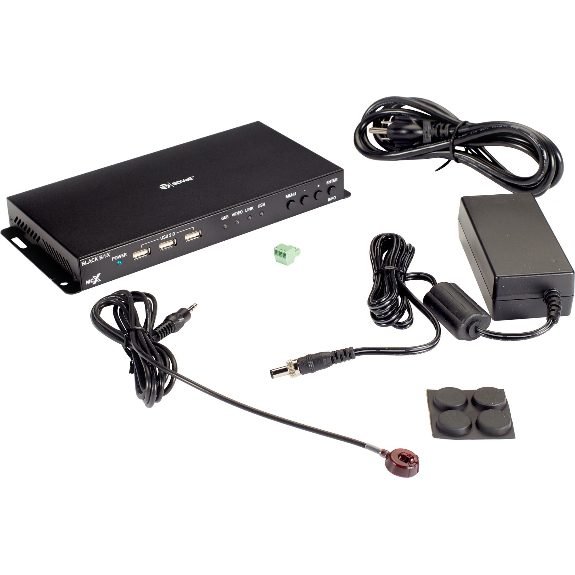 Black Box MCX G2 HDMI Decoder - 4K60, Fiber - MCXG2DF01