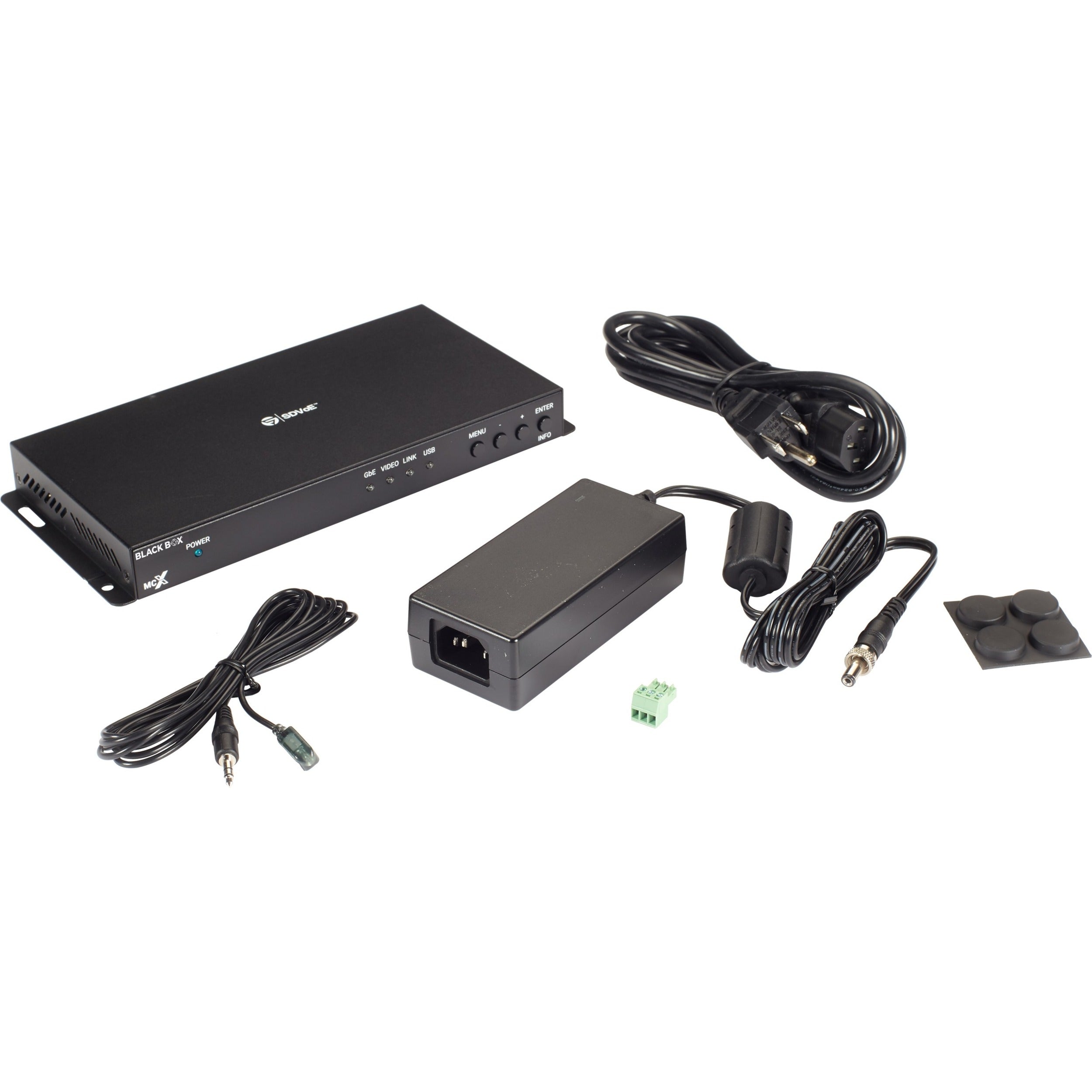 Black Box MCX G2 HDMI Single Encoder - 4K60, Fiber - MCXG2EF01