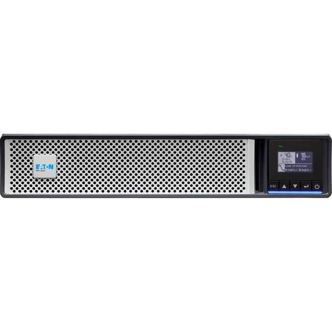 Eaton 5PX G2 2200VA 2200W 208V Line-Interactive UPS - 2 C19, 8 C13 Outlets, Cybersecure Network Card Option, Extended Run, 2U Rack/Tower - Battery Backup - 5PX2200HRTG2