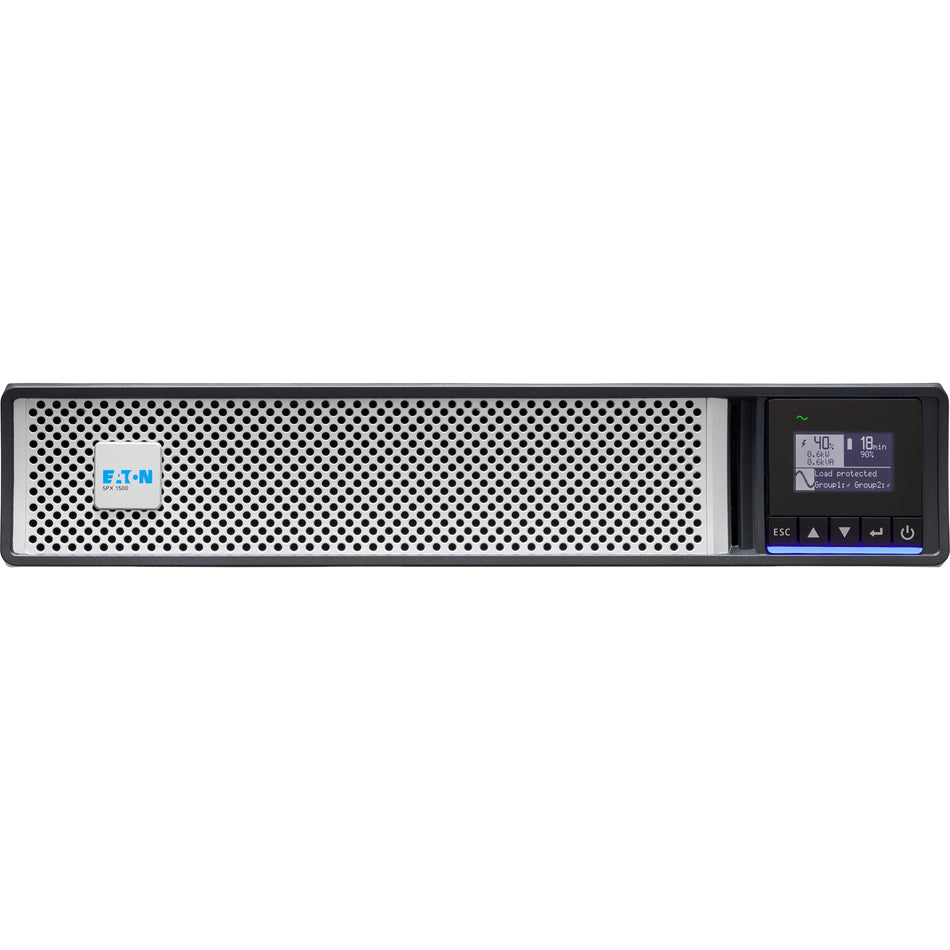 Eaton 5PX G2 1500VA 1500W 208V Line-Interactive UPS - 8 C13 Outlets, Cybersecure Network Card Option, Extended Run, 2U Rack/Tower - 5PX1500HRTG2