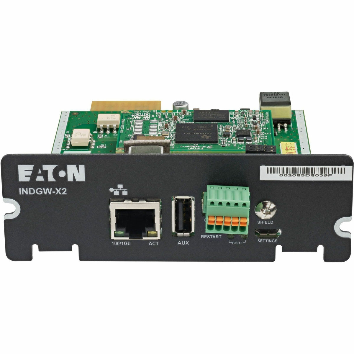 Eaton Gigabit Industrial Gateway X2 Card - INDGW-X2