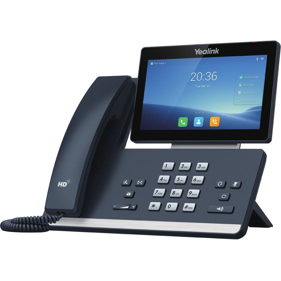 Yealink T58W IP Phone - Corded/Cordless - Corded/Cordless - Bluetooth - Wall Mountable, Desktop - Classic Gray - SIP-T58W