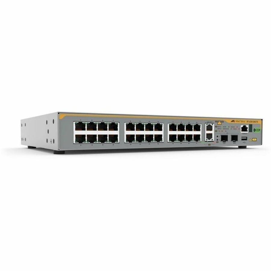 Allied Telesis X330-28GTX Layer 3 Switch - AT-X330-28GTX-B15