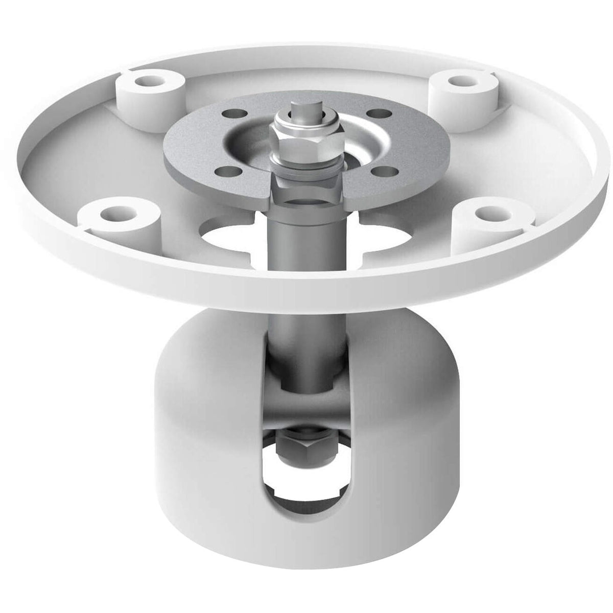 The Joy Factory Elevate II Mounting Adapter for Kiosk - White - KKX110W