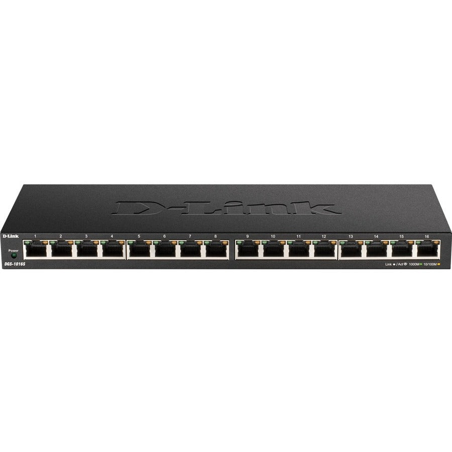 D-Link 16-Port Gigabit Desktop Switch - DGS-1016S