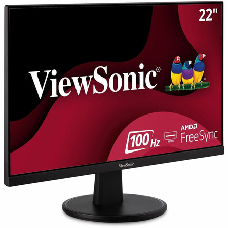 ViewSonic VA2247-MH 22 Inch Full HD 1080p Monitor with Ultra-Thin Bezel, AMD FreeSync, 100 Hz, Eye Care, HDMI, VGA Inputs for Home and Office - VA2247-MH