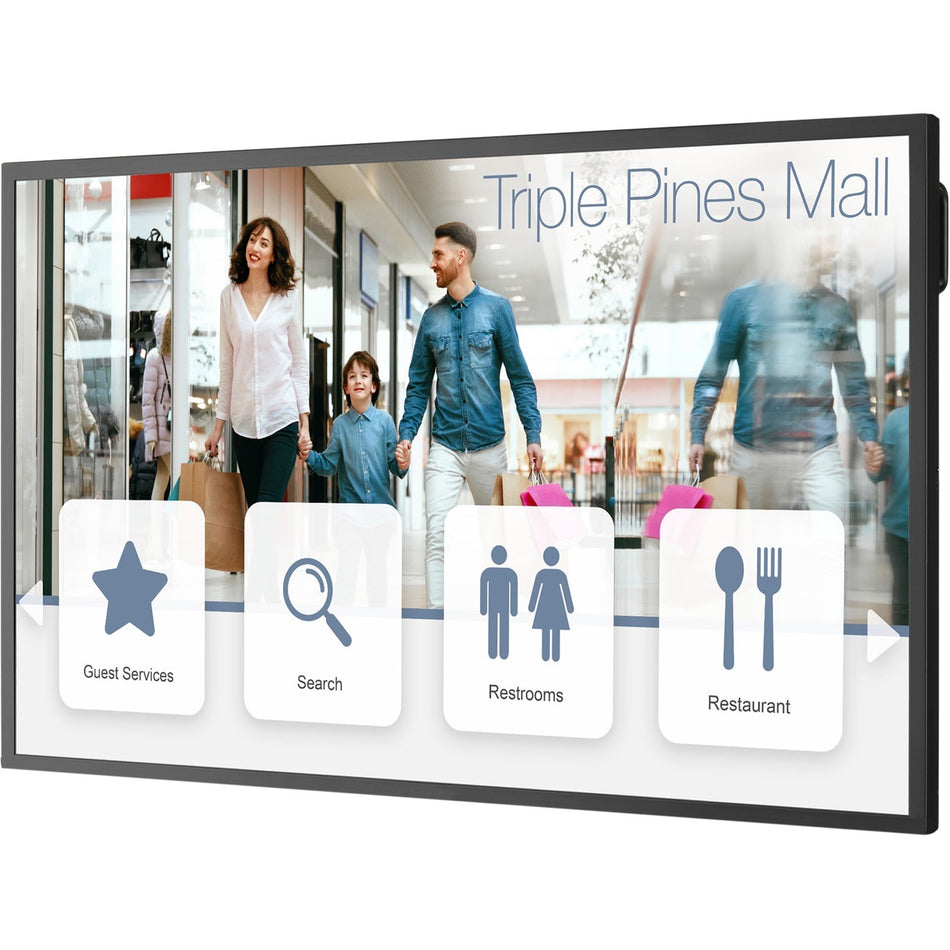 Sharp NEC Display 43" Ultra High Definition Commercial Display with pre-installed IR touch - M431-PT