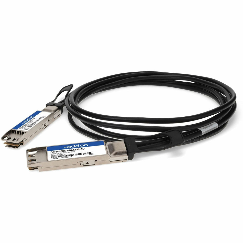 AddOn Twinaxial Network Cable - OSFP-400G-PDAC1M-AO