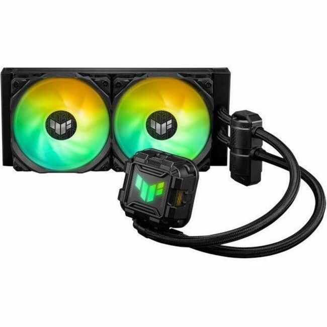 TUF Gaming LC II 240 ARGB Cooling Fan/Radiator/Water Block - 1 Pack - TUF GAMING LC II 240 ARGB