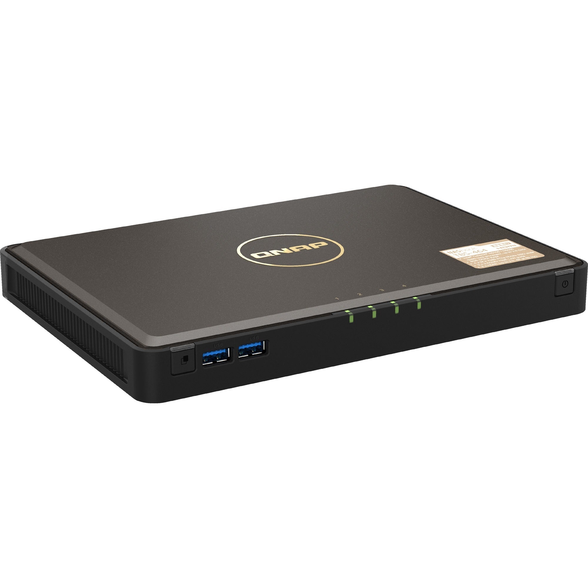 QNAP NASbook TBS-464 SAN/NAS Storage System - TBS-464-8G-US