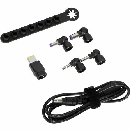 Targus 90W Legacy Power Accessory Kit (DC Cable to Tip + 5 Tips + Storage Bar) - 1.8M - ACC1134GLX