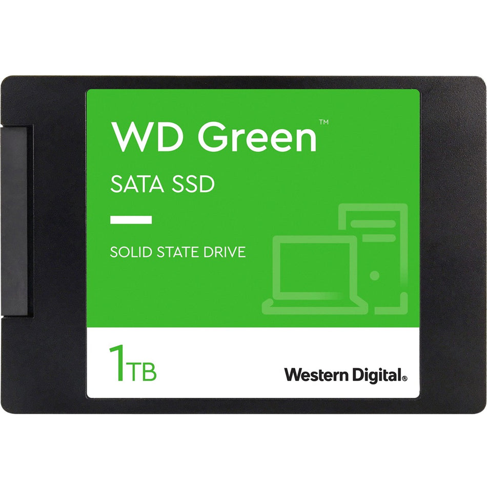 Western Digital Green WDS100T3G0A 1 TB Solid State Drive - 2.5" Internal - SATA (SATA/600) - WDS100T3G0A