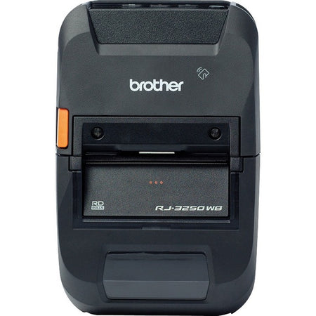 Brother RuggedJet RJ-3250WB-L Mobile Direct Thermal Printer - Monochrome - Portable - Label/Receipt Print - Ethernet - USB - Bluetooth - Wireless LAN - Black - RJ3250WBL