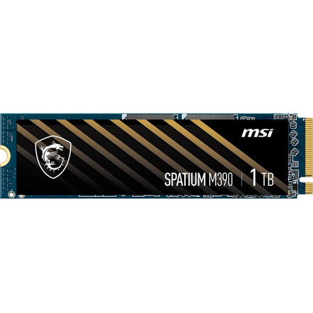 MSI SPATIUM M390 1 TB Solid State Drive - M.2 2280 Internal - PCI Express NVMe (PCI Express NVMe 3.0 x4) - SM390N1TB