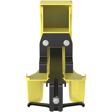 Panduit FiberRunner&reg; Spill-Over Junction, 2x2, Yellow - FRSPJ2X2LYL