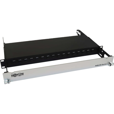 Eaton Tripp Lite Series Spine-Leaf MPO Panel with Key-Up to Key-Down MTP/MPO Adapter - 12F MTP/MPO-APC M/M, 8F OS2 Singlemode, 16 x 16 Ports, 1U - N48LSS-16X16