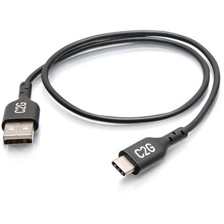 C2G 1.5ft USB C to USB A Adapter Cable - USB 2.0 - 480Mbps - M/M - C2G28884