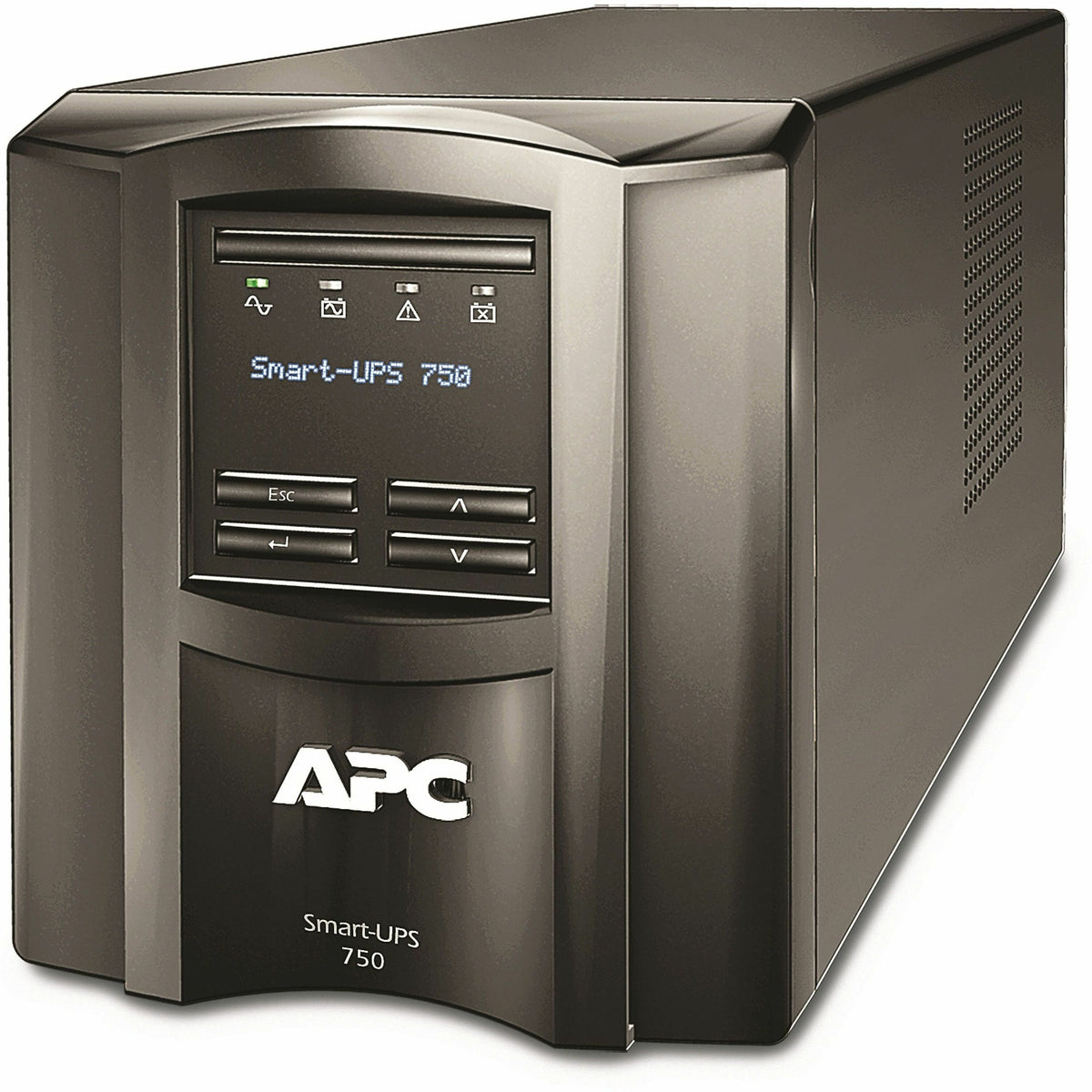 [TAA] APC Smart-UPS, Line Interactive, 750VA, Tower, 120V, 6x NEMA 5-15R outlets, SmartConnect Port+SmartSlot, AVR, LCD, TAA - SMT750CUS