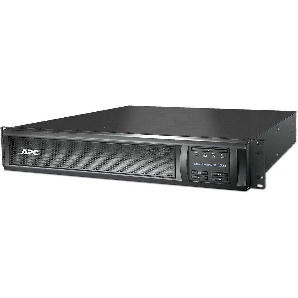 APC Smart-UPS X, Line Interactive, 1500VA, Rack/tower convertible 2U, 120V, 8x 5-15R NEMA, SmartConnect port, Extended runtime [TAA] - SMX1500RM2UCUS