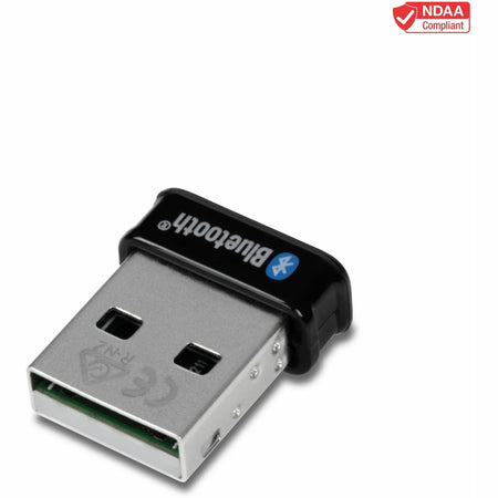 TRENDnet Micro Bluetooth 5.0 USB Adapter, Supports Basic Rate(BR), Bluetooth Low Energy(BLE), Enhanced Data Rate(EDR), 100m (328ft.) Range, Supports Windows OS, Black, TBW-110UB - TBW-110UB