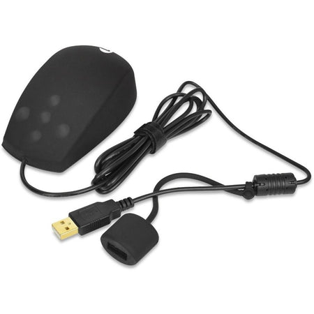 SIIG Industrial Grade Water and Dustproof USB Mouse with Button Type Scroll - JK-US0S11-S1