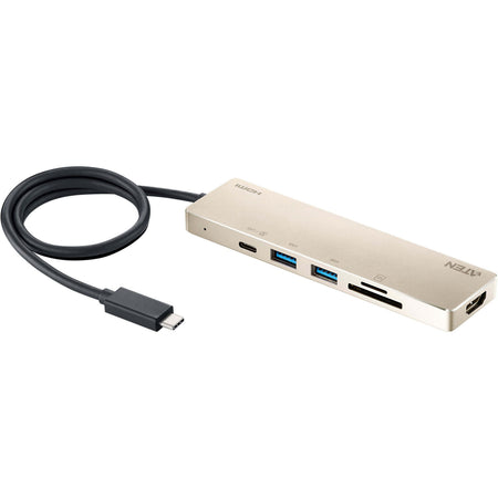 ATEN USB-C Multiport Mini Dock with Power Pass-Through - UH3239