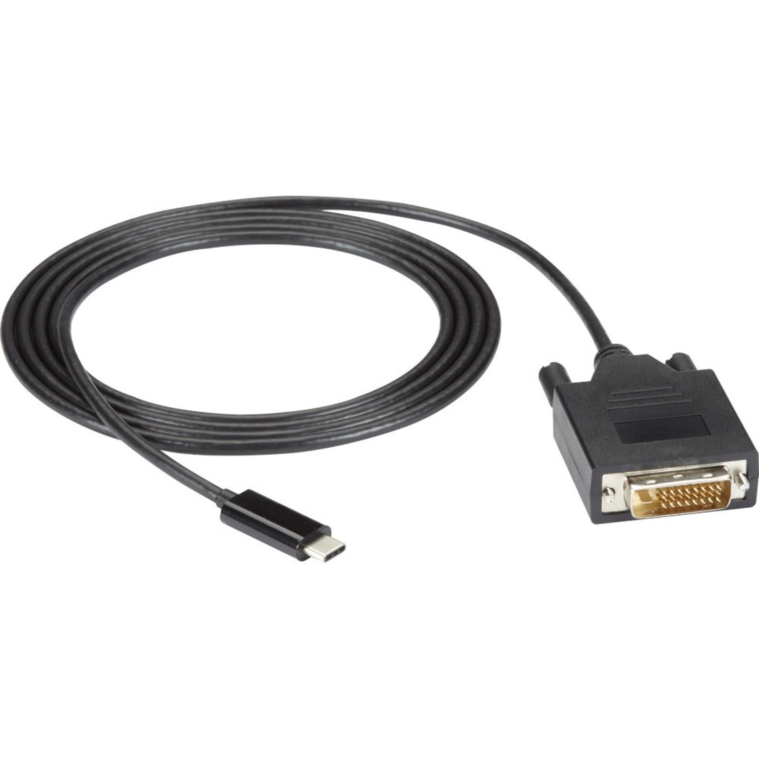Black Box USB-C Adapter Cable - USB-C to DVI Adapter, 1080p @ 60Hz, DP 1.2 Alt Mode - VA-USBC31-DVID-006