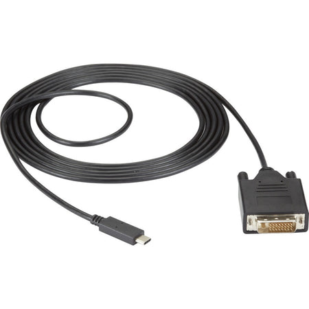 Black Box USB-C Adapter Cable - USB-C to DVI Adapter, 1080p @ 60Hz, DP 1.2 Alt Mode - VA-USBC31-DVID-010