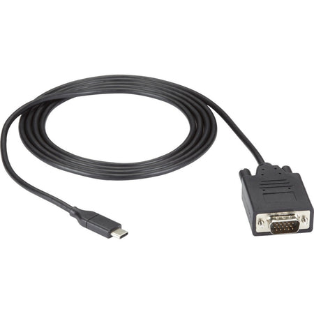 Black Box USB-C to VGA Adapter Cable, 1080p HD, 6ft - VA-USBC31-VGA-006