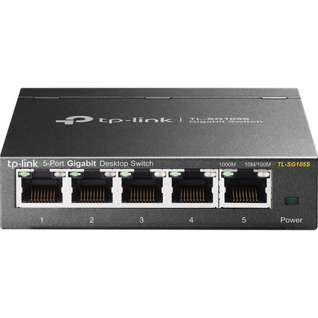 TP-Link TL-SG105S - 5 Port Gigabit Ethernet Switch - TL-SG105S