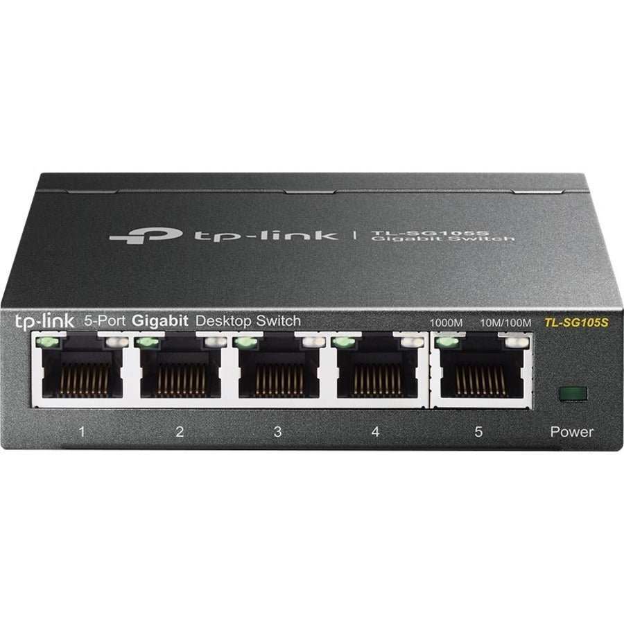 TP-Link TL-SG105S - 5 Port Gigabit Ethernet Switch - TL-SG105S