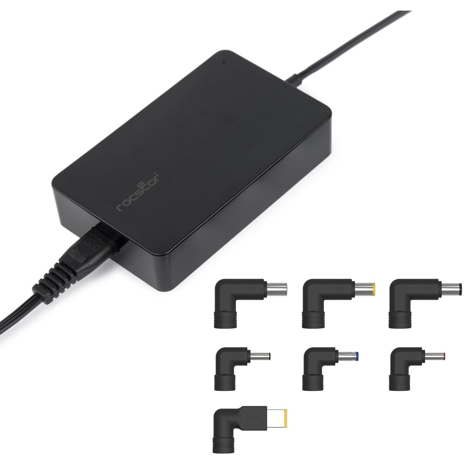 Rocstor Premium 90W Universal Laptop Charger with Interchangeable Tips - Y0PS90-B