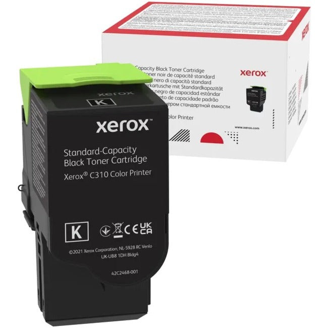 Xerox Original Standard Yield Laser Toner Cartridge - Single Pack - Black - 1 / Pack - 006R04356