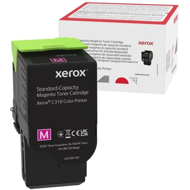 Xerox Original Standard Yield Laser Toner Cartridge - Single Pack - Magenta - 1 / Pack - 006R04358