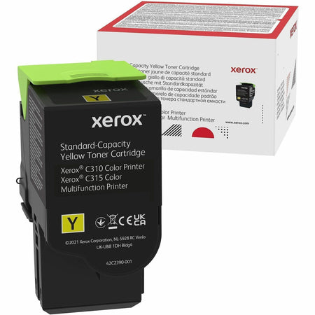 Xerox Genuine Xerox&reg; C310 Color Printer/ C315 Color Multifunction Printer Yellow Standard capacity Toner Cartridge (2000 Pages) - 006R04359 - 006R04359