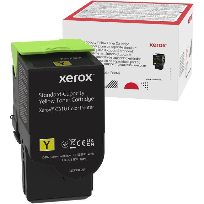 Xerox Original Standard Yield Laser Toner Cartridge - Single Pack - Yellow - 1 / Pack - 006R04359