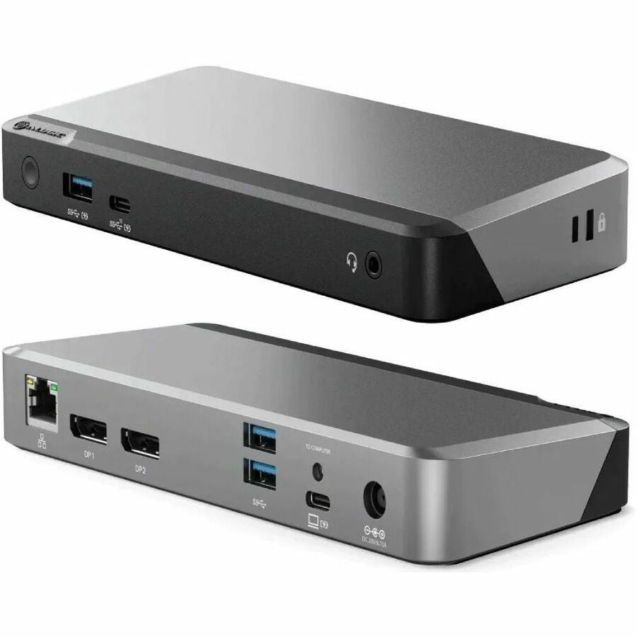 Alogic MX2 USB-C Dual Display DP Alt. Mode Docking Station - With 100W Power Delivery - DUPRMX2-100
